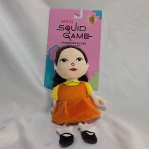 Netflix Squid Game Cat Toy Young Hee Kicker With Catnip Plush Kitten Play Toy - Picture 1 of 3