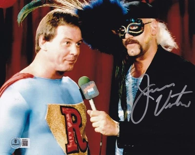 Jesse Ventura Signed 8x10 Photo BAS COA WWE WWF Rowdy Roddy Piper Picture Auto'd - Image 1 of 4