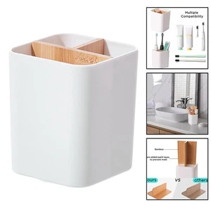 Scatola portaoggetti bagno per spazzolini da denti e cancelleria materiale ecolo - Picture 1 of 12
