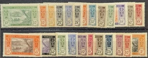 Sellos PD, Costa de Marfil, 1913-1935, SC 42-77, MLH, juego completo - Imagen 1 de 2