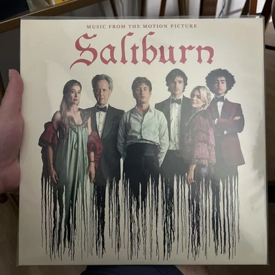 Saltburn - Original Soundtrack Music, Bath Water Edition Liquid Vinyl In Hand - Image 1 of 2