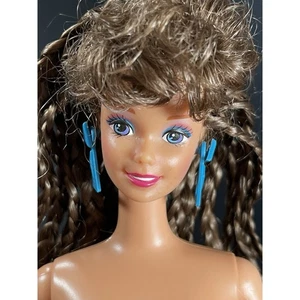 Muñeca Barbie morena totalmente pelo 1991 de colección sin ropa muy limpia - Imagen 1 de 15