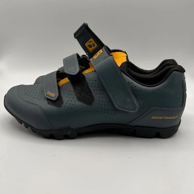 Bontrager Evoke Hombres 11 MTB Bicicleta de Montaña Ciclismo Zapatos Negro Gris SPD Botines Foto 1 de 4