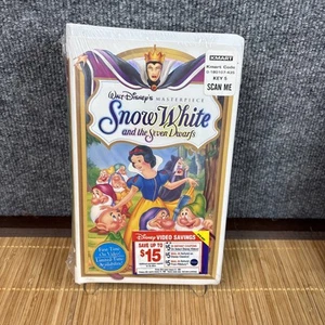 Snow White and The Seven Dwarfs VHS Sealed Tape Factory Disney Movie B2 - Bild 1 von 4