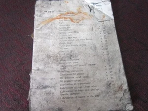 1970 Moto Guzzi V7 750 Ambassador Owner's Manual - Picture 1 of 5