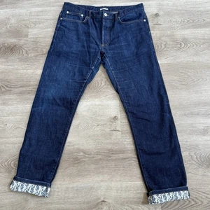 Dior Oblique Men’s Size 34x30 Long Slim 17 Fit Denim Jeans Cotton Blend Italy - Picture 1 of 24