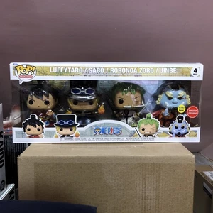 Funko Pop! Pack de 4 animaciones One Piece Brilla en la Oscuridad • GameStop exclusivo - Imagen 1 de 6