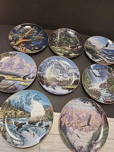 The Danbury Mint Spirits Of The Wild Teller John Van Straalen 8 Stück - Bild 1 von 17