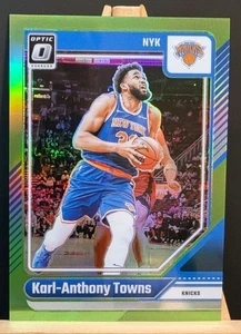 2024-25 Panini Donruss Optic Karl Anthony Towns Prizm Lime Green 018/149 - Bild 1 von 2