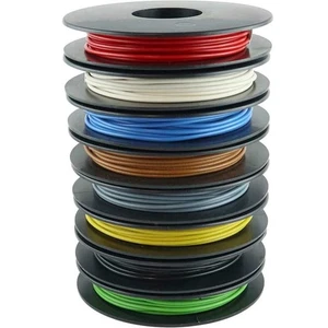 Litzen-Sortiment Schaltlitzen, 0,50mm², 8x10m Spulen (8 Farben), Top Qualität! - Bild 1 von 1