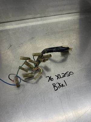 Arnés de cableado delantero OEM 1976 Honda XL350 XL 250 faros Foto 1 de 4