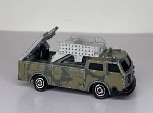 MAJORETTE SONIC FLASHERS MILITARY MISSILE LAUNCHER TRUCK TOY CAMO - Picture 1 of 6
