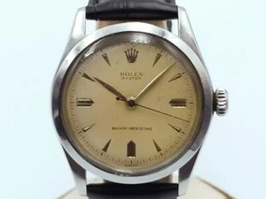Authentic Rare Rolex Oyster Shock Resisting Men's 34mm Watch Ref 6282 Cal:710 - Picture 1 of 10