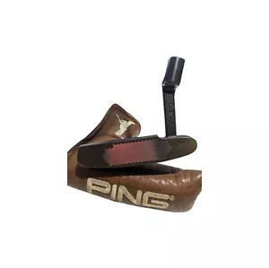 Rare 1998 PING ANSER F LTD ED #1487 124 TI PIXELS 36" ISOFORCE PUTTER W/HC att - Picture 1 of 6