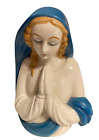 Vintage Madonna Plante Praying Figurine Ceramic Virgin Mary Religious  Decor