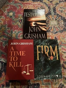 A Time To Kill 1989 Wynwood, The Firm 1991 Doubleday, The Testament HC sehr guter Zustand - Bild 1 von 3