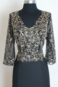 Women's Formal Embroidery Rhinestones beaded Long Evening Gown prom dress - Picture 1 of 12