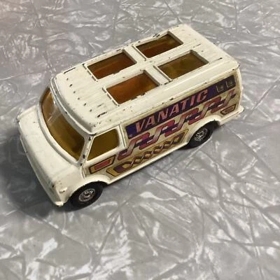 Corgi Chevrolet Custom Van VANATIC No 431 Die Cast Loose Rare White Large 5” - Image 1 of 4