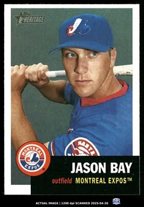 2002 Topps Heritage #355 Jason Bay RC - Picture 1 of 3