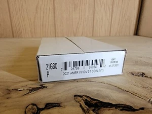 2021 P sealed $100 Mint Bag New York American Innovations $1 Dollar Coins UNC - Bild 1 von 5