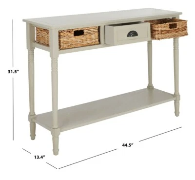 Safavieh Christa Console Table With Storage, Reduce Price - 2172700175 AMH5737D - Image 1 of 4