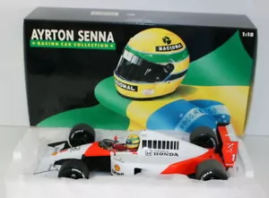 Minichamps 1/18 Scale 540 911801 Senna McLaren Honda MP 4/6 1991 #1 - Picture 1 of 5
