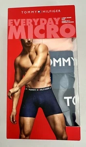 Paquete de 3 calzoncillos boxer medianos para todos los días micro melocotón negro bandera marina - Imagen 1 de 4