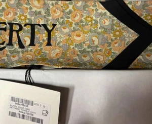 Gucci Scarf LIBERTY Silk Twill Floral MULTI Skinny Scarf/Head Wrap, Italy - Picture 1 of 3