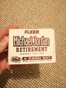 Michael Jordan Fleer Gold Retirement Set - Picture 1 of 4