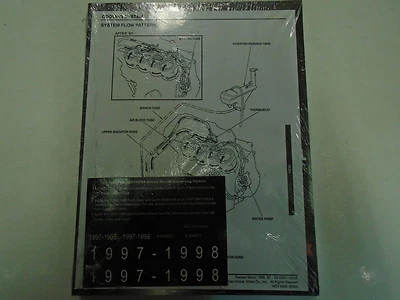 1997 1998 Honda CBR1100XX CBR 1100XX Manual de Reparo Loja de Serviço OEM NOVO EM FOLHA - Imagem 1 de 2