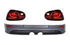 Extension arrière Feux arrières LED Fumée Noir pour VW Golf 5 V 03-07 R32 Look