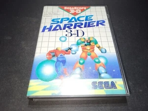 Cartucho SMS Space Harrier 3-D 3D Sega Master System EXCELENTE+cond COMPLETO n caja+! - Imagen 1 de 6