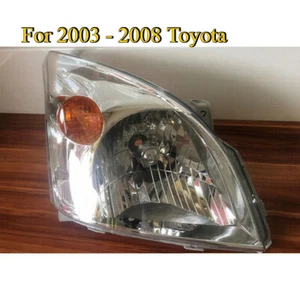 Headlights For 2003 - 2008 Toyota LAND CRUISER PRADO FJ120 Head lamp Set LH + RH - Picture 1 of 6