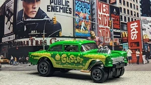 '21 HOT WHEELS 1955 CHEVY BEL AIR GASSER LOOSE 1:64 SCALE MATTEL GAMES USA STOCK - Picture 1 of 6