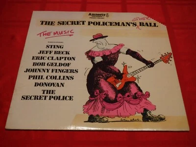 The Secret Policemans Other Ball Island ILPS 1982 LP  Live Sting Clapton Collins - Image 1 of 4