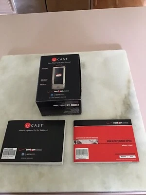 Verizon Wireless V Cast User Guide & Quick Reference Guide Perfect Condition - Image 1 of 2