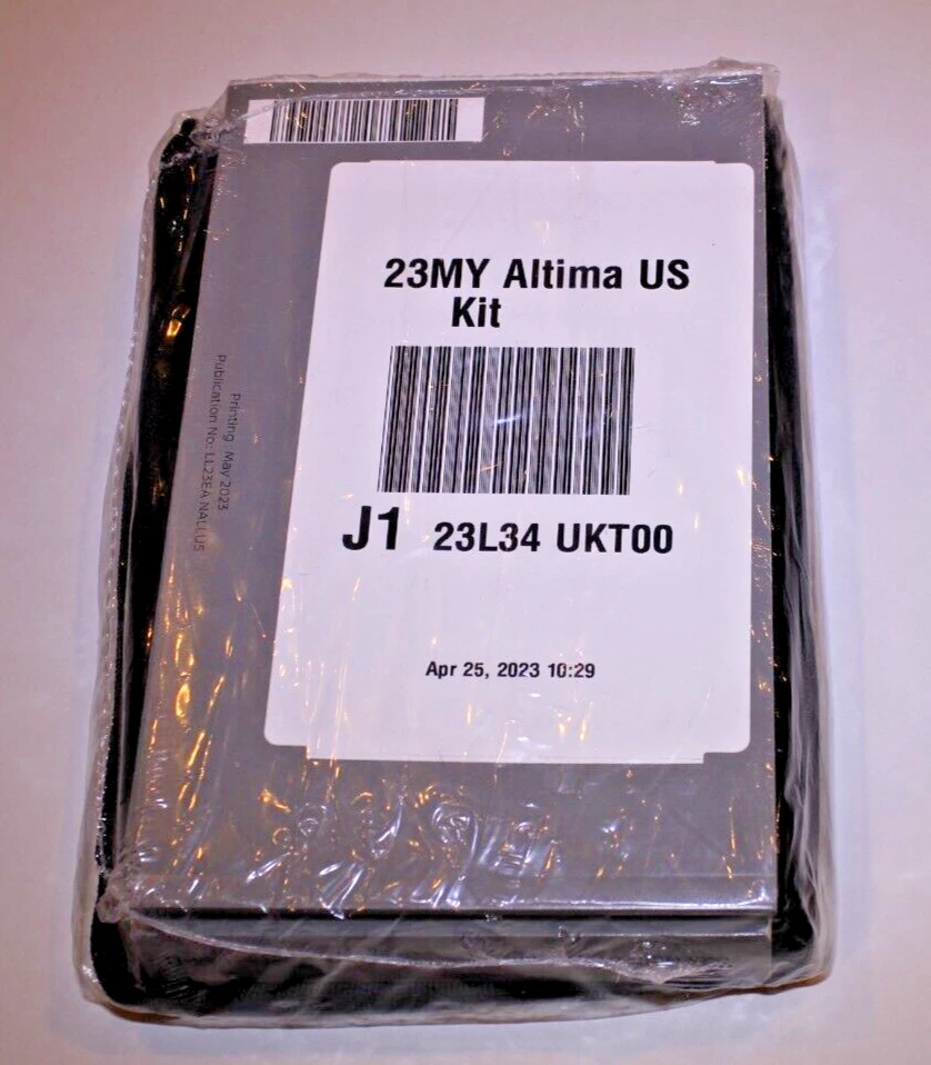 NUEVO OEM 2023 NISSAN ALTIMA MANUAL DEL PROPIETARIO KIT DE CARTERA EN ENVOLTURA RETRÁCTIL Foto 1 de 1