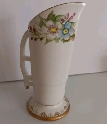 Vintage Falcon Ware Beautiful Floral Vase Matte Finish Perfect Example - Image 1 of 4