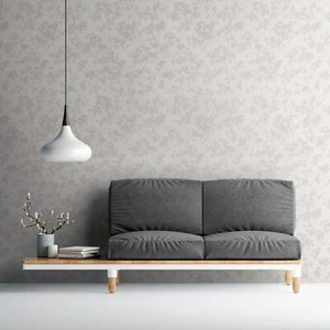 Vliestapete Kirschblüten Zweige Asiatisch Weiß Rosa Metallic 39548-1 (3,17€/1qm) - Bild 1 von 8