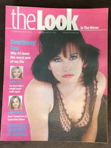 THE LOOK magazine 20/04/2002 COURTENEY COX Leslie Ash Tina O'Brien FRIENDS (UK) - Picture 1 of 2