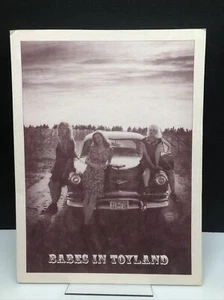 BABES IN TOYLAND SPANISCHE FLIEGENPLATTEN PRESSEMITTEILUNG SUPER SELTENES PUNK-HEFT - Bild 1 von 9