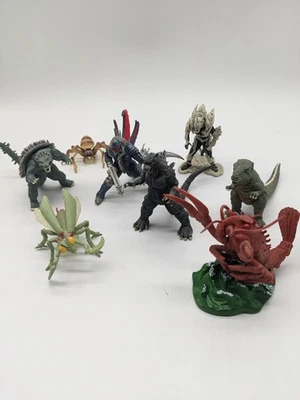 Bandai Gashapon Godzilla Final Wars Set  of 9. Used Good Condition. - Image 1 of 4