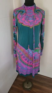 VESTIDO VINTAGE LEONARD PARIS - Imagen 1 de 5