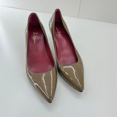 Cole Haan Women's 8B Patent Leather Pointed Toe Heels Pumps Size 8 B 8B Green - Image 1 of 4