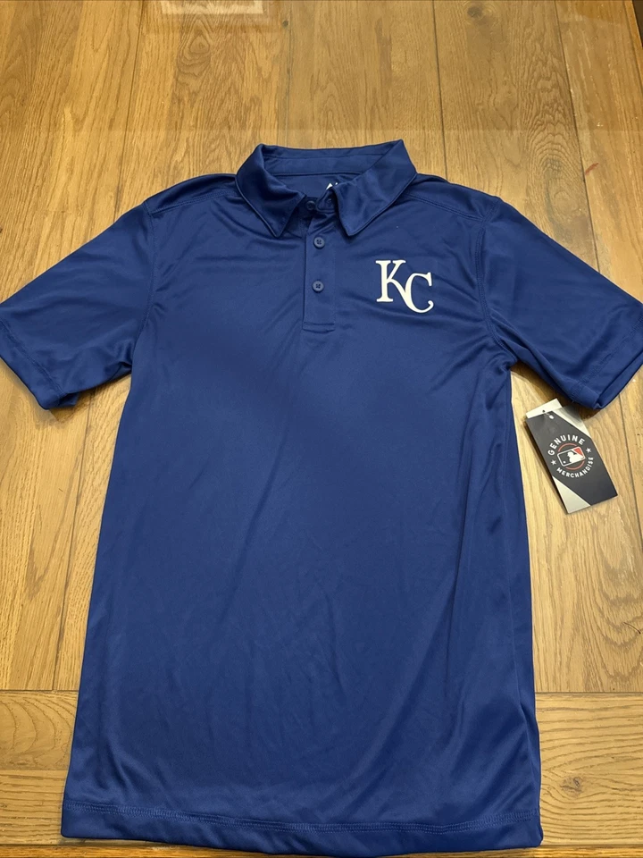 Polo Majestuoso Azul Kansas City Royals 100% Poliéster Foto 1 de 1