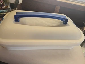 cake holder with lid - Picture 1 of 4