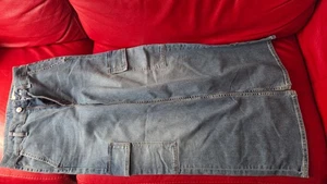 M&S wide womens blue jeans size 10 short 38 euro - Picture 1 of 6