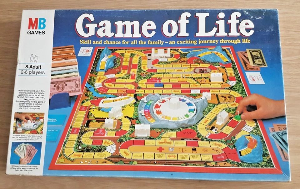 VINTAGE MB GAME OF LIFE 1978. COMPLETE AND IN GOOD CONDITION - Image 1 of 4