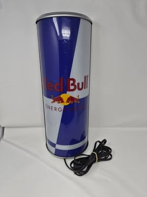 Red Bull Energy Drink Can Lighted Wall Sign Advertising Bar Electric 19.5” - Image 1 of 4