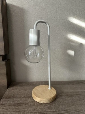 Lámpara Bombilla Colgante con Base de Madera para Decoración del Hogar Foto 1 de 3